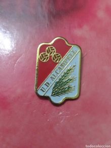 Coleccionismo deportivo: INSIGNIA DE FÚTBOL UD ALCAMPELL . HUESCA. Aragón